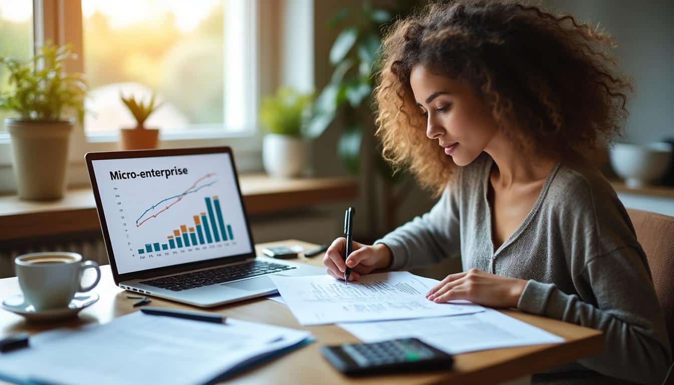 Illustration: Définition du plafond de chiffre d'affaires de la micro-entreprise et cadre juridique