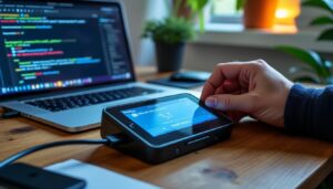 Guide de configuration logicielle pour une badgeuse outil