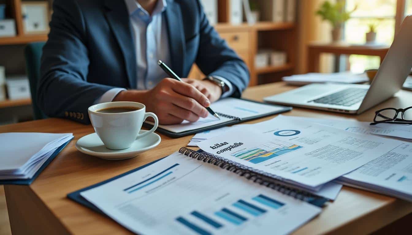 Illustration: Comprendre ce qu’est un bilan comptable et son utilité en entreprise