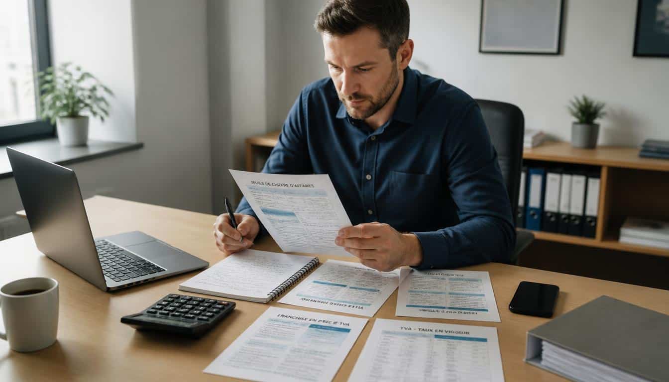 Entrepreneur individuel et TVA : seuils, franchise, règles